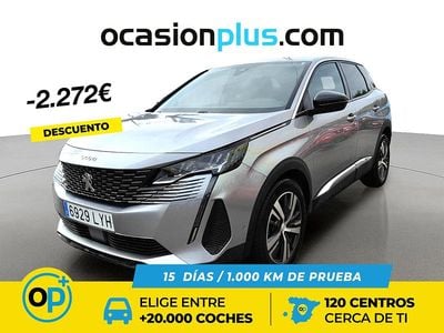Gris Usado 2022 Peugeot 3008 Allure Recogida | 19.500 € (Precio justo)