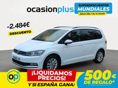 Usado VW Touran Advance 150 CV (110 kW) 2017 Blanco Monovolumen