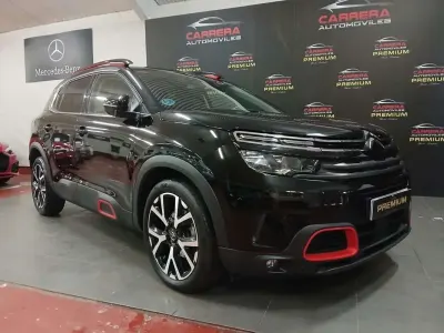 Usado Citroën C5 Aircross Live 131 CV (96 kW) 2020 Negro SUV