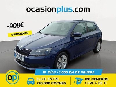 Azul Usado 2018 Skoda Fabia | 9990 € (Buen precio)