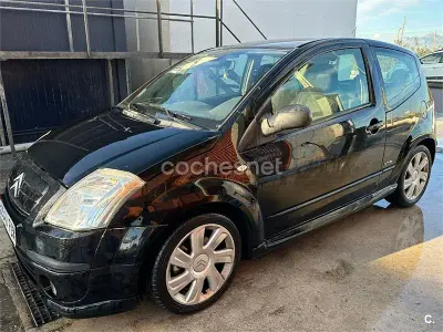 Usado Citroën C2 VTR Sport 70 CV (51 kW) 2006 Negro Utilitario