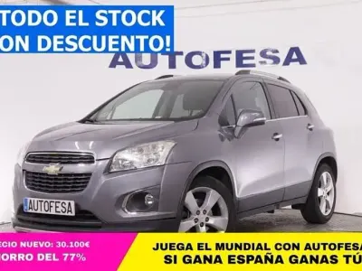 Usado Chevrolet Trax LT 130 CV (95 kW) 2013 Gris / plata SUV