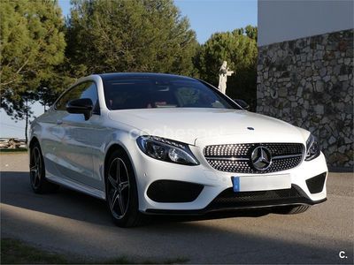 Usado Mercedes C220 170 CV (125 kW) 2018 Blanco Coupe
