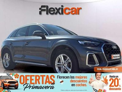 Usado Audi Q5 S-Line 204 CV (150 kW) 2021 Gris SUV