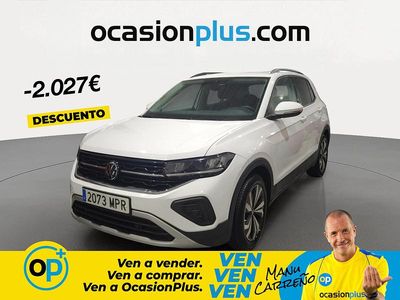 Usado VW T-Cross 116 CV (85 kW) 2024 Blanco SUV