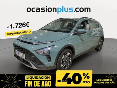 Verde Usado 2021 Hyundai Bayon SUV | 13.490 € (Precio justo)