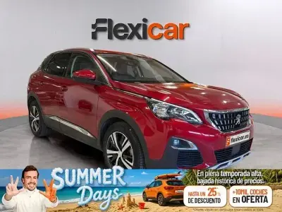 Usado Peugeot 3008 Allure 130 CV (95 kW) 2020 Rojo SUV