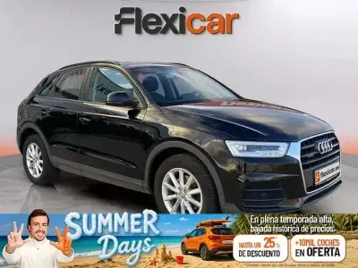 Usado Audi Q3 150 CV (110 kW) 2016 Negro SUV