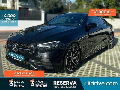 Usado Mercedes E220 194 CV (142 kW) 2022 Negro Coupe