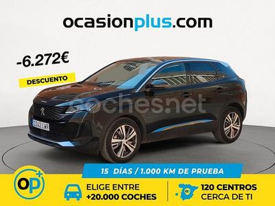 Negro Usado 2022 Peugeot 3008 Allure Recogida | 20.490 € (Precio justo)
