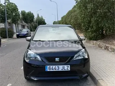 Usado Seat Mii 75 CV (55 kW) 2016 Negro Utilitario