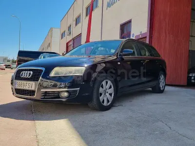 Usado Audi A6 180 CV (132 kW) 2007 Azul Familiar