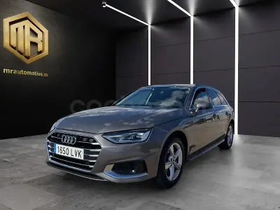 Usado Audi A4 Advanced Plus 136 CV (100 kW) 2021 Gris / plata Familiar