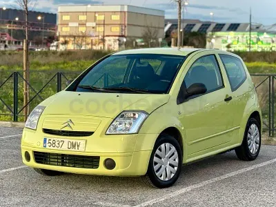 Käytetty Citroën C2 70 HP (51 kW) 2005 Keltainen Viistoperä