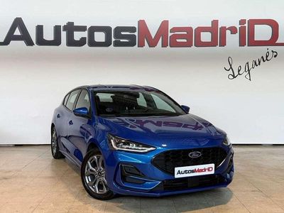 Usado Ford Focus ST-Line 125 CV (91 kW) 2023 Azul Berlina