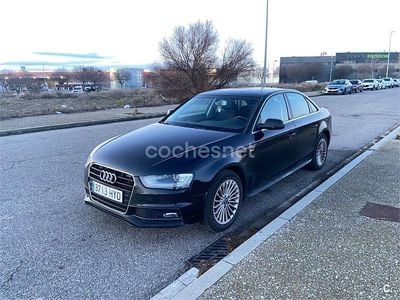 Usado Audi A4 S-Line 150 CV (110 kW) 2014 Negro Berlina