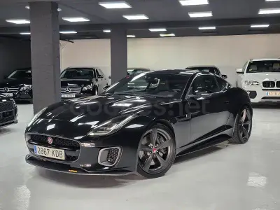 Usado Jaguar F-Type 400 CV (294 kW) 2018 Negro Coupe