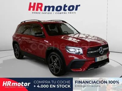 Usado Mercedes GLB200 150 CV (110 kW) 2022 Rojo SUV