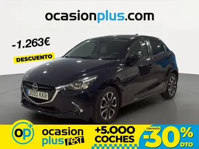 Käytetty Mazda 2 Luxury 90 HP (66 kW) 2018 Sininen