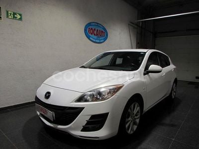 Usado Mazda 3 Active 105 CV (77 kW) 2010 Blanco Berlina