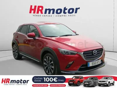 Usado Mazda CX-3 115 CV (84 kW) 2019 Granate SUV