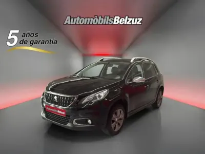 Usado Peugeot 2008 Style 82 CV (60 kW) 2018 Negro SUV