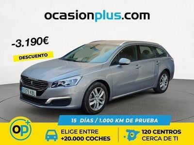 Gris Usado 2017 Peugeot 508 Active Familiar | 11.350 € (Precio justo)