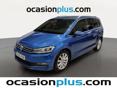Usado VW Touran Sportline 150 CV (110 kW) 2017 Azul Monovolumen