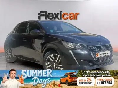 Usado Peugeot 208 Allure 100 CV (73 kW) 2023 Negro Utilitario