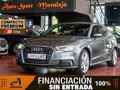 Usado Audi A3 S-Line 204 CV (150 kW) 2020 Gris / plata Berlina