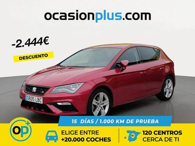 Usado Seat Leon FR 150 CV (110 kW) 2019 Rojo Berlina