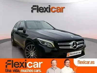 Usado Mercedes GLC220 170 CV (125 kW) 2016 Negro SUV