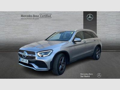 Gris / plateado Usado 2021 Mercedes GLC200 AMG line SUV | 27.000 €