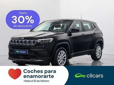 Usado Jeep Compass Altitude 129 CV (94 kW) 2024 Negro SUV