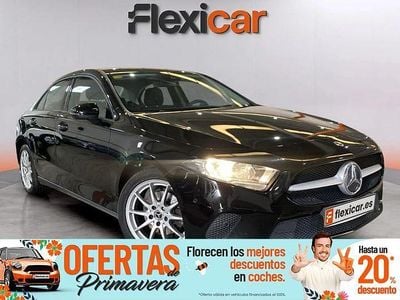 Usado Mercedes A180 116 CV (85 kW) 2019 Negro Berlina