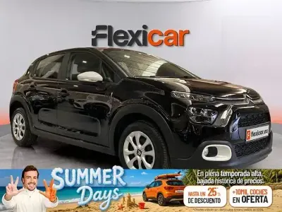 Usado Citroën C3 PureTech 83 CV (61 kW) 2023 Negro Utilitario