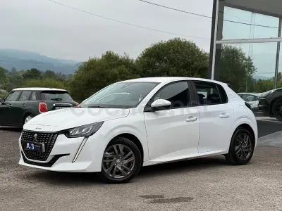 Usado Peugeot 208 Business-Line 100 CV (73 kW) 2021 Blanco Utilitario