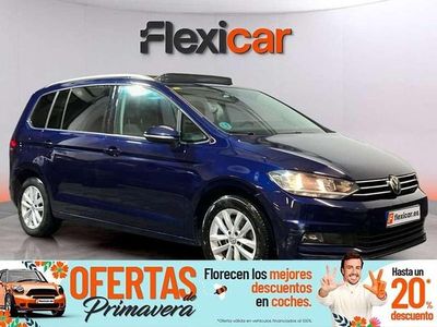 Usado VW Touran Advance 150 CV (110 kW) 2018 Azul Monovolumen