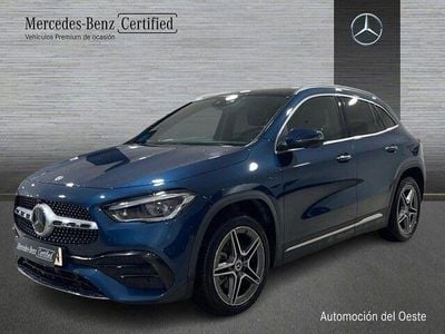 Usado Mercedes GLA250 218 CV (160 kW) 2021 Azul denim SUV