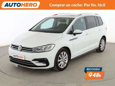 Usado VW Touran 150 CV (110 kW) 2018 Blanco Monovolumen