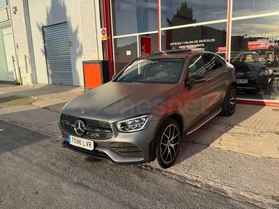 Usado Mercedes GLC300 245 CV (180 kW) 2022 Gris / plata Coupe