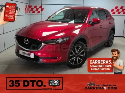 Usado Mazda CX-5 Style 150 CV (110 kW) 2017 Rojo SUV