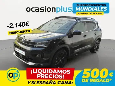 Usado Citroën C5 Aircross 180 CV (132 kW) 2024 Negro SUV