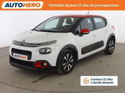Usado Citroën C3 Feel 82 CV (60 kW) 2019 Blanco Utilitario