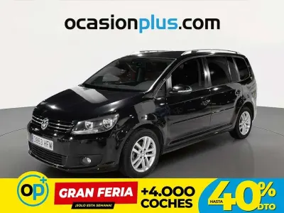 Usado VW Touran Advance 105 CV (77 kW) 2011 Negro Monovolumen