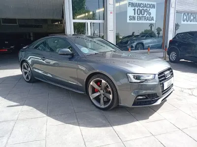 Usado Audi A5 S-Line 245 CV (180 kW) 2015 Gris Coupe