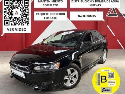 Usado Mitsubishi Lancer Intense 140 CV (102 kW) 2011 Negro Berlina