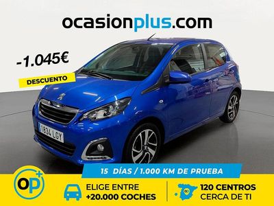 Azul Usado 2020 Peugeot 108 Allure | 11.500 € (Caro)
