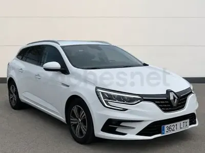 Usado Renault Mégane GrandTour Zen 140 CV (102 kW) 2021 Blanco Familiar