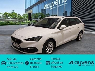 Usado Seat Leon Style 116 CV (85 kW) 2021 Blanco Familiar